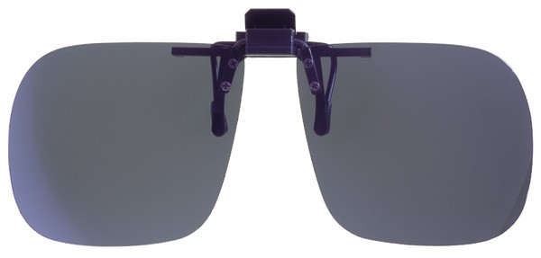 Face relevable polarisée - Grand modèle - Gris